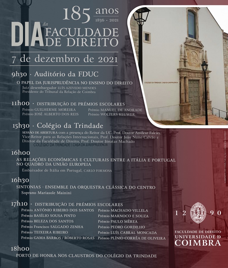 Rádio Regional do Centro: Dia da Faculdade de Direito da UC celebra-se amanhã
