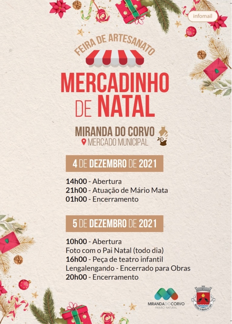 Rádio Regional do Centro: Mercadinho de Natal e Feira de Artesanato animam fim-de-semana em Miranda do Corvo