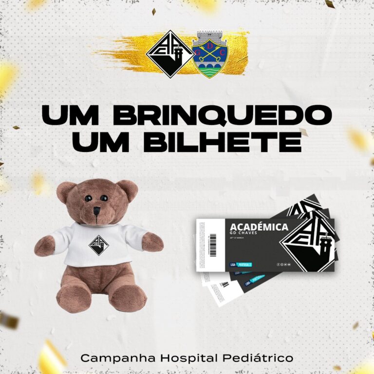 Rádio Regional do Centro: Académica de Coimbra oferece bilhetes em troca de brinquedos