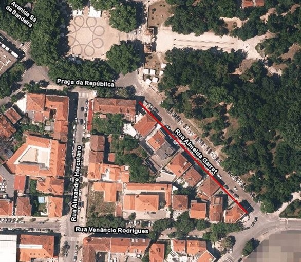 Rádio Regional do Centro: Coimbra: Trânsito condicionado na rua Almeida Garrett para reparação da calçada