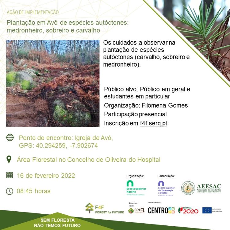 Rádio Regional do Centro: Agrária de Coimbra planta espécies autóctones em Avô
