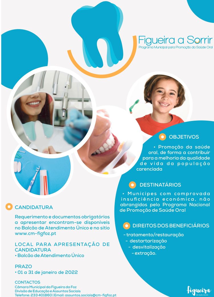 Rádio Regional do Centro: Candidaturas ao Programa Municipal «Figueira a Sorrir» decorrem até final de Janeiro