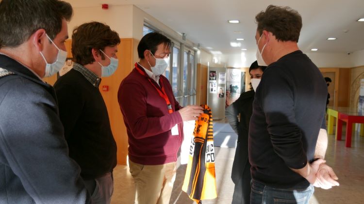 Rádio Regional do Centro: Anadia: Comitiva do Museu do Ciclismo Joaquim Agostinho visita Museu 2 Rodas