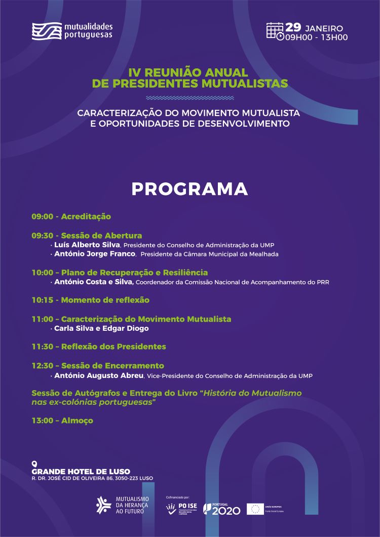 Rádio Regional do Centro: Grande Hotel do Luso recebe nova edição da Reunião Anual de Presidentes Mutualistas
