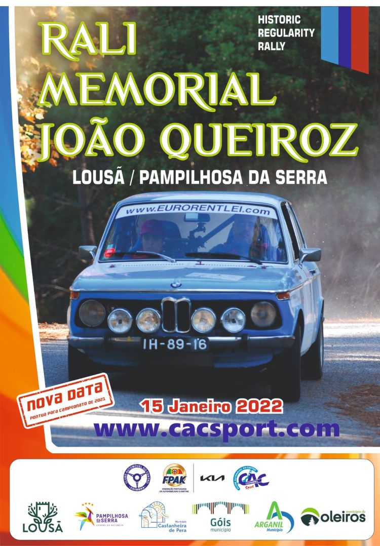 Rádio Regional do Centro: Lousã acolhe Rali Memorial João Queiroz no próximo sábado