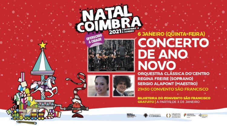 Rádio Regional do Centro: Concerto de Ano Novo no auditório do Convento São Francisco