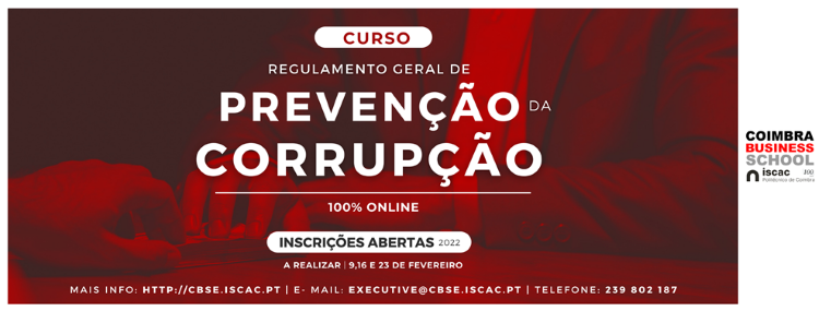 Rádio Regional do Centro: Coimbra Business School ISCAC realiza Curso de Prevenção da Corrupção