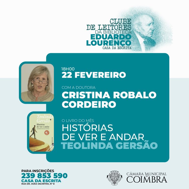 Rádio Regional do Centro: Câmara de Coimbra cria “Clube de Leitores da Biblioteca Eduardo Lourenço”