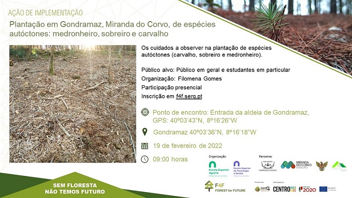 Rádio Regional do Centro: ESAC organiza plantação de espécies autóctones em Gondramaz