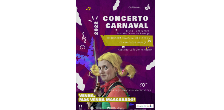Rádio Regional do Centro: Projecto Comunidades Geração celebram o Carnaval com a Orquestra Clássica do Centro