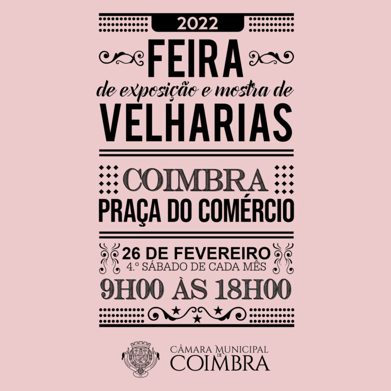 Rádio Regional do Centro: Coimbra: Feira de Velharias no próximo sábado na Praça do Comércio