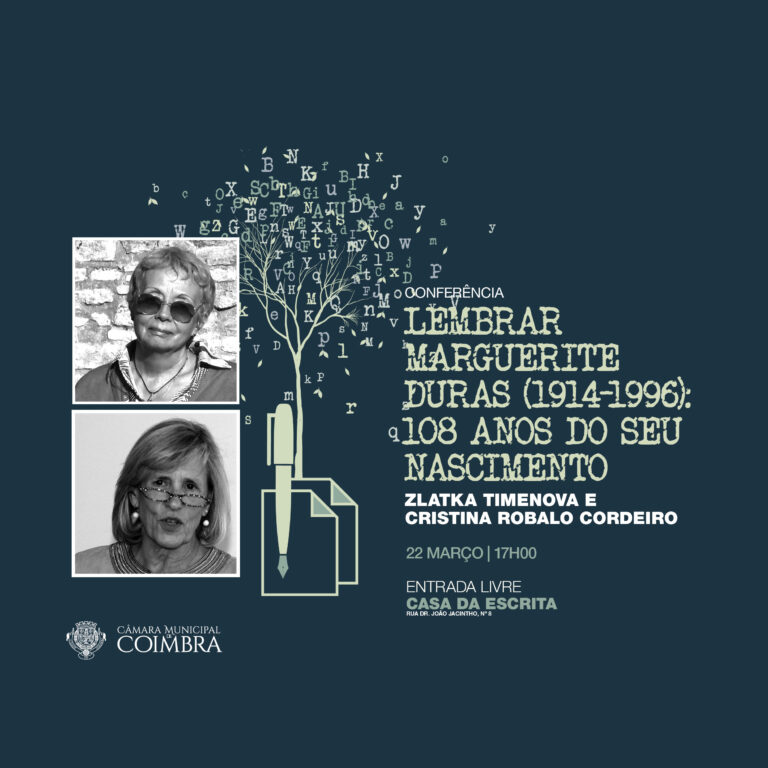 Rádio Regional do Centro: CM de Coimbra assinala 108 Anos do nascimento de Marguerite Duras com conferência