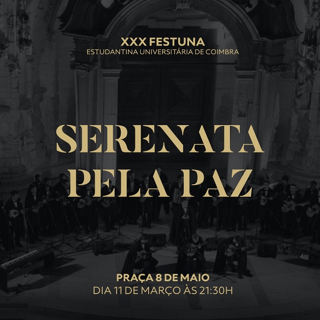 Rádio Regional do Centro: Estudantina Universitária de Coimbra promove Serenata pela Paz