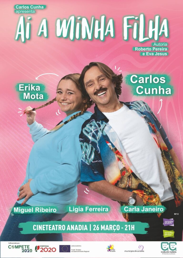 Rádio Regional do Centro: Comédia “Ai a minha filha” no Cineteatro Anadia