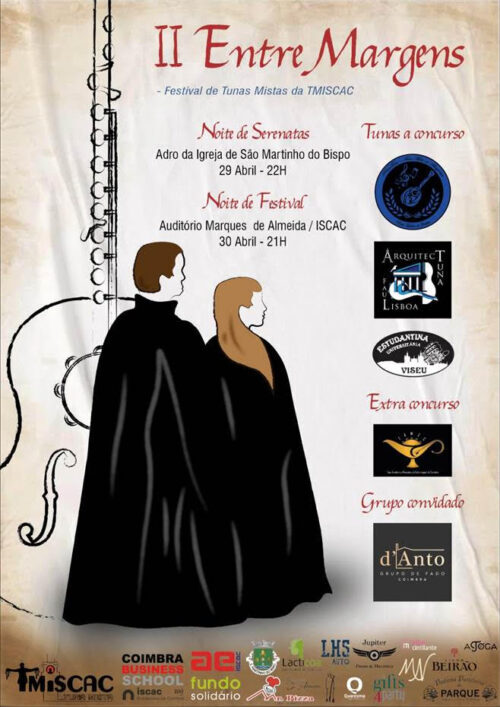 Rádio Regional do Centro: II Festival de Tunas Mistas “Entre Margens” nos dias 29 e 30 de Abril