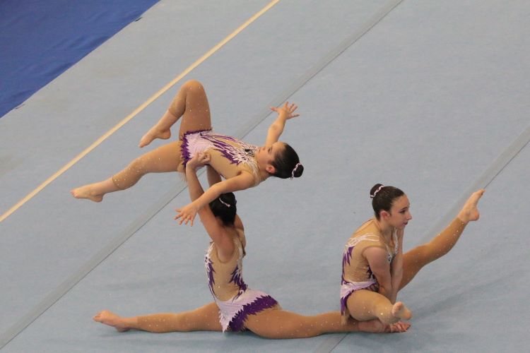 Rádio Regional do Centro: Ginástica Acrobática da Académica com Pódios no Open da Maia