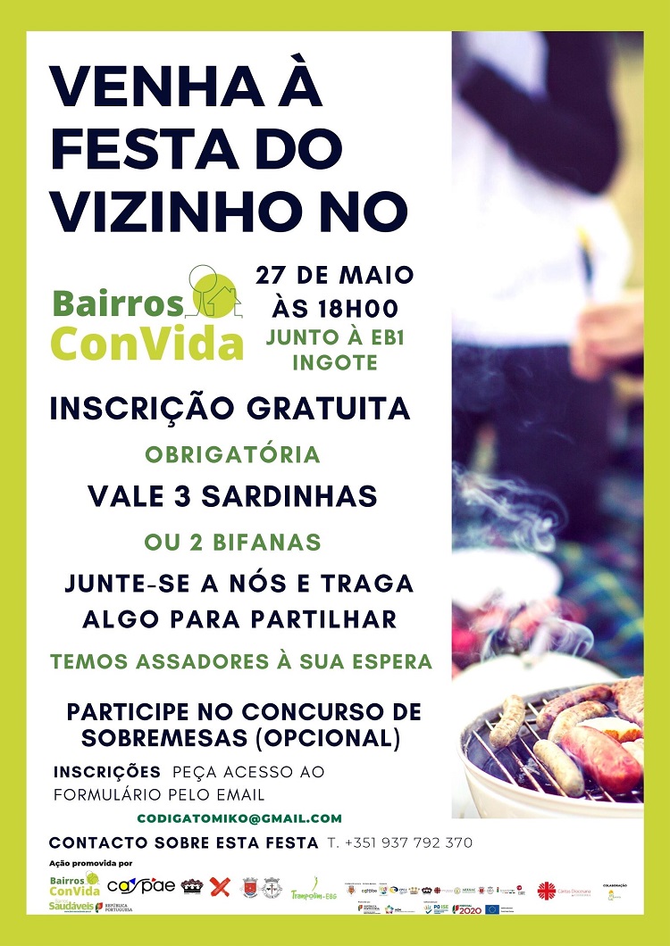 Rádio Regional do Centro: Coimbra: Planalto do Ingote vai ter Festa do Vizinho