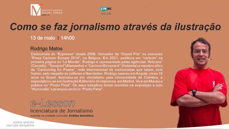 Rádio Regional do Centro: ISMT com sessão “Como se faz Jornalismo através da Ilustração?”