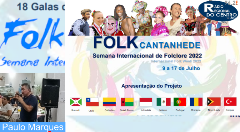Rádio Regional do Centro: Folk Cantanhede regressa de 9 a 17 de Julho Rádio Regional do Centro: Folk Cantanhede regressa de 9 a 17 de Julho