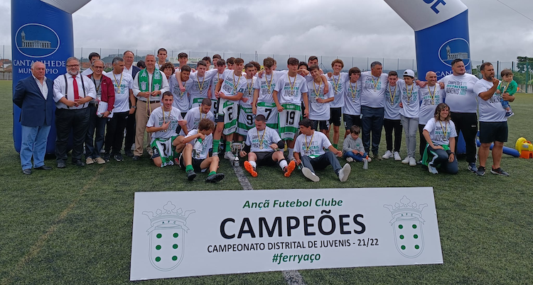Rádio Regional do Centro: Ançã sub-17 consagra subida com goleada
