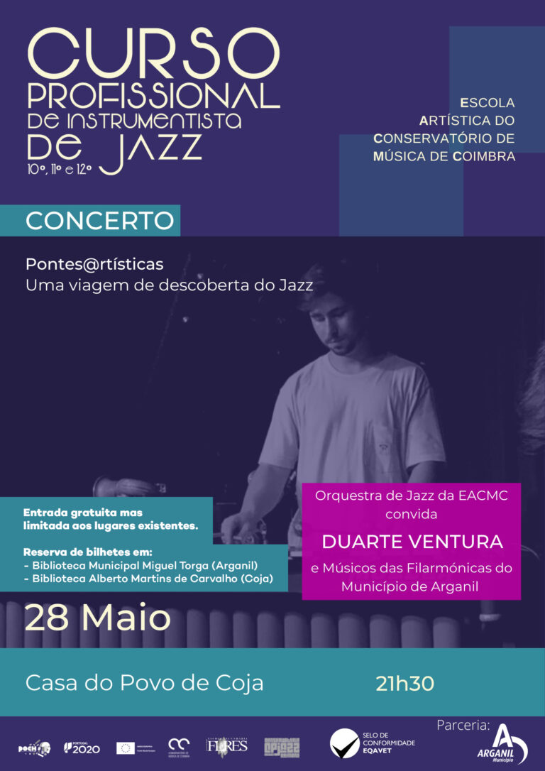 Rádio Regional do Centro: Conservatório de Música de Coimbra e Município de Arganil levam música Jazz a Coja