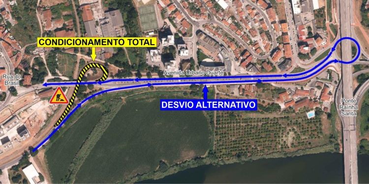 Rádio Regional do Centro: Obras do Metrobus obrigam desvio de trânsito na Avenida da Lousã