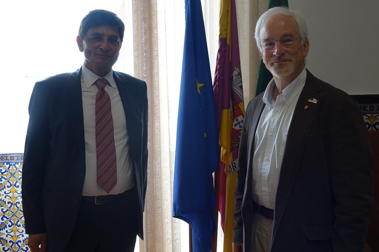 Rádio Regional do Centro: Embaixador do Paquistão está de visita a Coimbra
