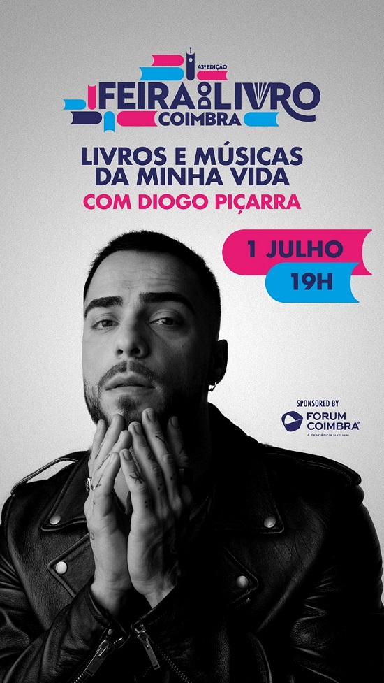 Rádio Regional do Centro: Presença de Diogo Piçarra na Feira do Livro com o apoio do Forum Coimbra