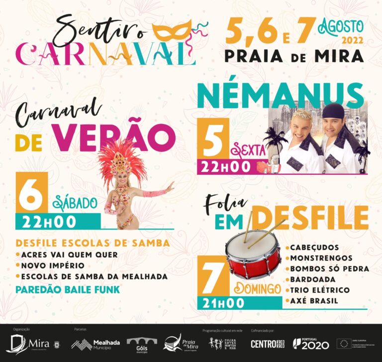 Rádio Regional do Centro: “Sentir o Carnaval” na Praia de Mira