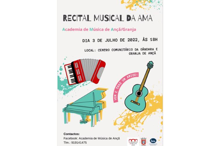 Rádio Regional do Centro: Centro Comunitário da Gândara recebe recital de música