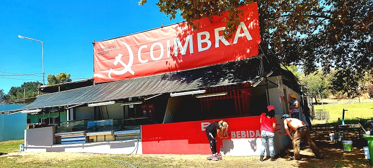 Rádio Regional do Centro: Espaço de Coimbra do PCP na Festa do Avante com cultura e gastronomia