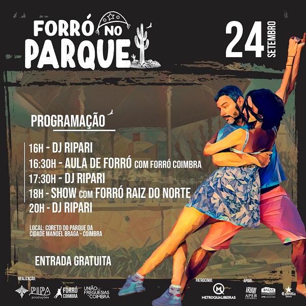 Rádio Regional do Centro: Forró anima no sábado o Parque da Cidade de Coimbra