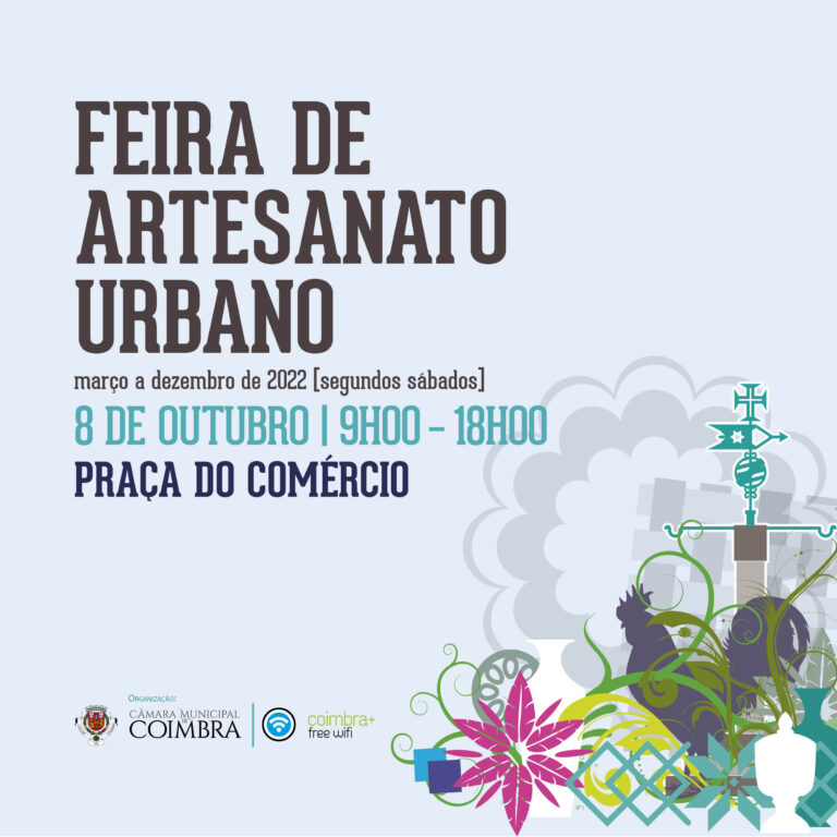 Rádio Regional do Centro: Coimbra: Praça do Comércio acolhe Feira de Artesanato Urbano sábado