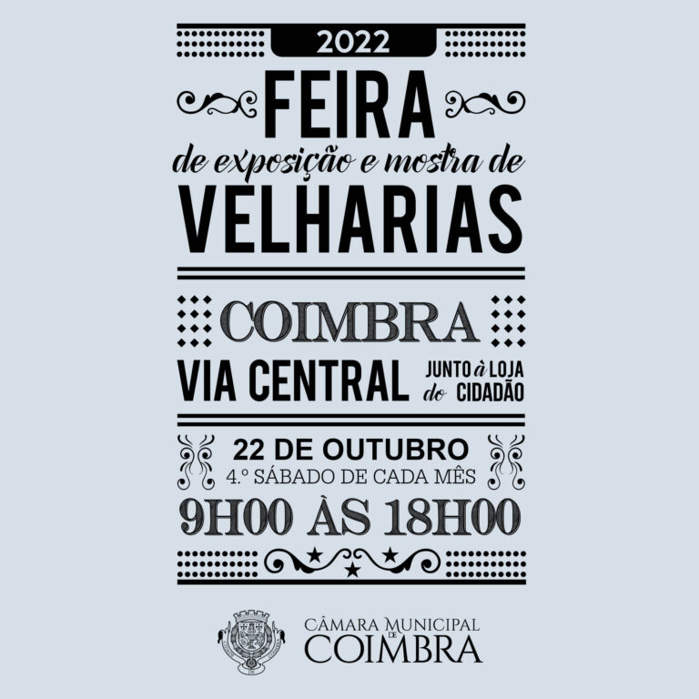 Rádio Regional do Centro: Coimbra: Feira das Velharias na Via Central no próximo sábado