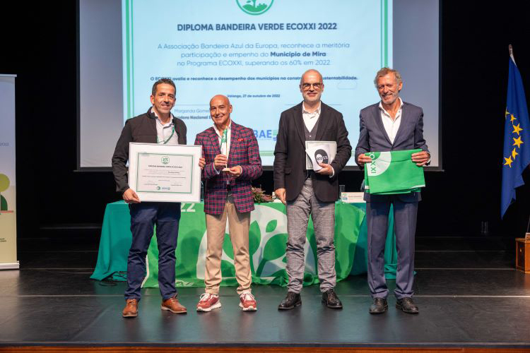 Rádio Regional do Centro: Município de Mira recebe galardão Bandeira Verde ECOXXI 2022