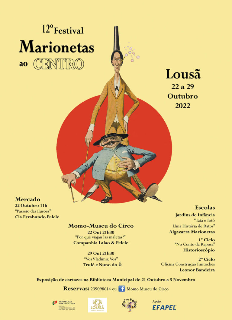 Rádio Regional do Centro: Lousã recebe o 12º Festival Marionetas ao Centro