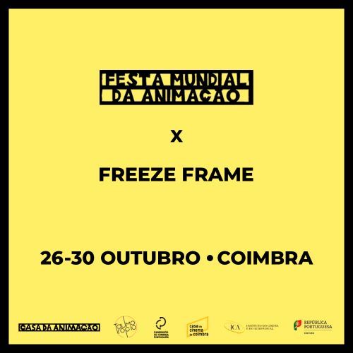 Rádio Regional do Centro: Festa Mundial da Animação & Freeze Frame em Coimbra Rádio Regional do Centro: Festa Mundial da Animação & Freeze Frame em Coimbra