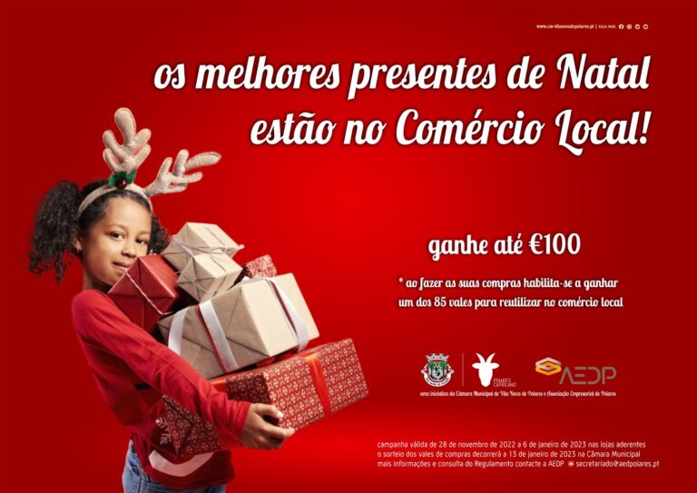Rádio Regional do Centro: Compras no Comércio Local de Poiares podem ‘dar’ vouchers até 100€