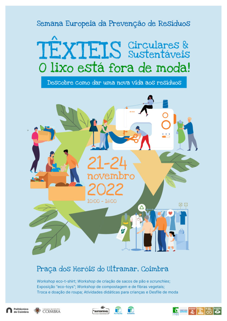 Rádio Regional do Centro: CM de Coimbra e IPC aderem à Semana Europeia da Prevenção de Resíduos com Feira