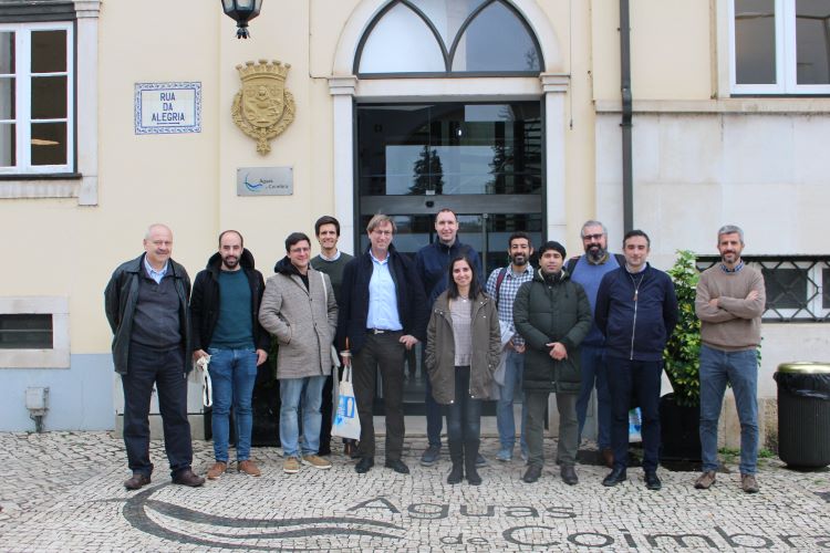 Rádio Regional do Centro: Águas de Coimbra recebeu visita de entidades europeias