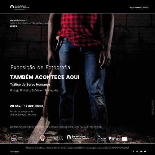 Rádio Regional do Centro: Saúde em Português promove no IPC exposição sobre tráfico de seres humanos