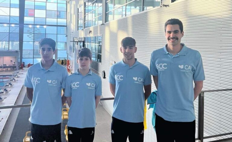 Rádio Regional do Centro: Nadadores da Sociedade Columbófila competiram na 1ª edição do Coimbra Swimming Open