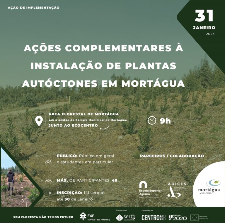 Rádio Regional do Centro: ESAC promove acções complementares à instalação de plantas autóctones em Mortágua