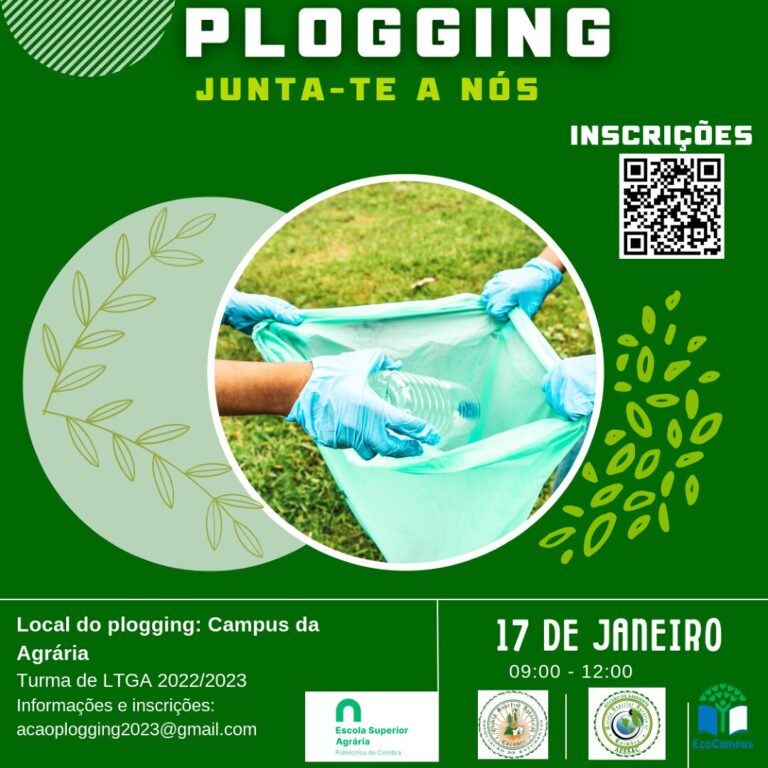 Rádio Regional do Centro: Plogging na Escola Superior Agrária de Coimbra