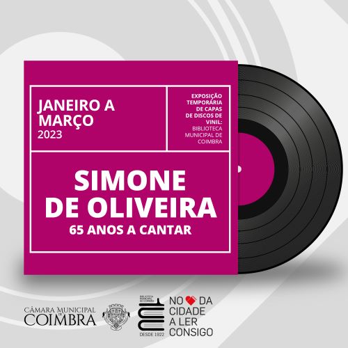 Rádio Regional do Centro: Coimbra com mostra de capas de discos de vinil dedicada a Simone de Oliveira