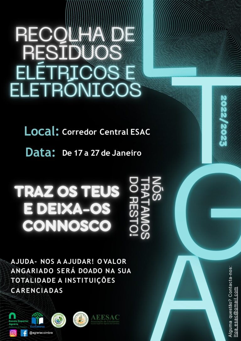 Rádio Regional do Centro: Estudantes da ESAC promovem recolha de resíduos eléctricos e electrónicos