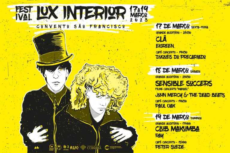 Rádio Regional do Centro: Clã, Sensible Soccers e Club Makumba no festival Lux Interior em Coimbra