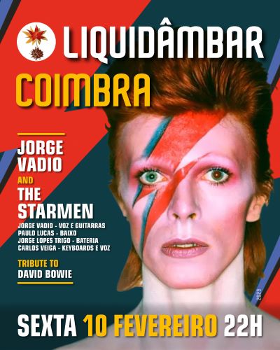 Rádio Regional do Centro: Liquidâmbar recebe tributo a David Bowie