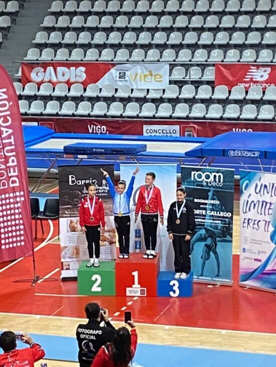 Rádio Regional do Centro: Ginastas de Tumbling da Académica brilham na Copa Galiza em Vigo