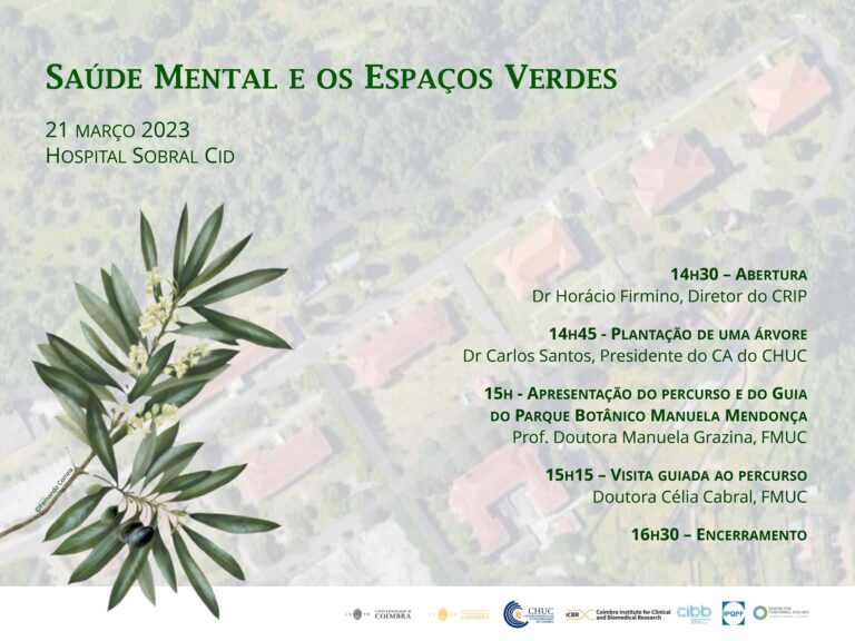 Rádio Regional do Centro: UC promove evento “Saúde Mental e os Espaços Verdes” no Hospital Sobral Cid